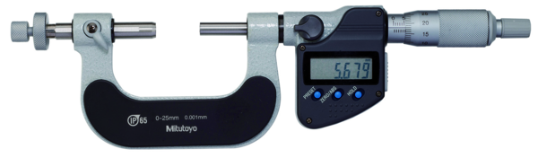 Digitéális fogaskerékmérő Mikrométer Mitutoyo