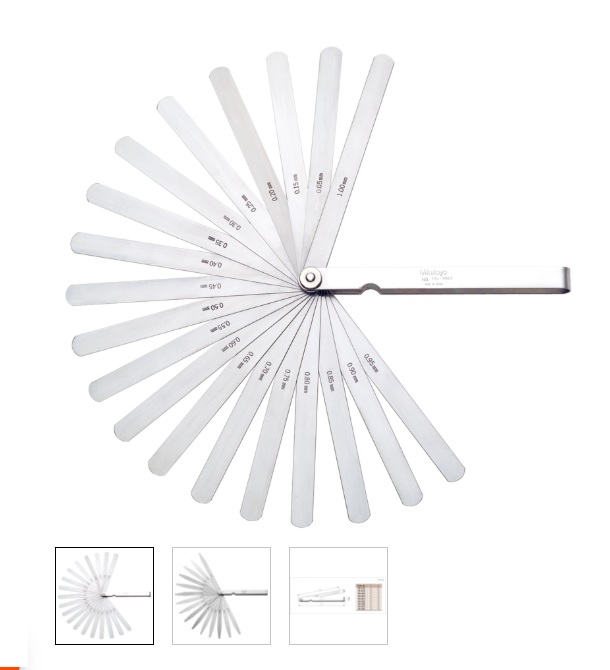 Hézagmérő Mitutoyo Thickness/Feeler Gauge