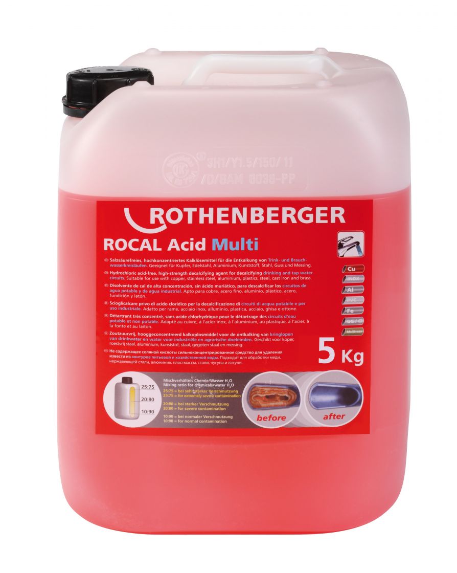 ROCAL Acid Multi vízkőoldó Rothenberger