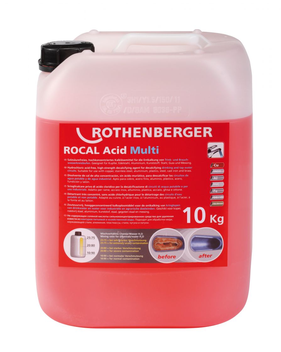 ROCAL Acid Multi vízkőoldó Rothenberger