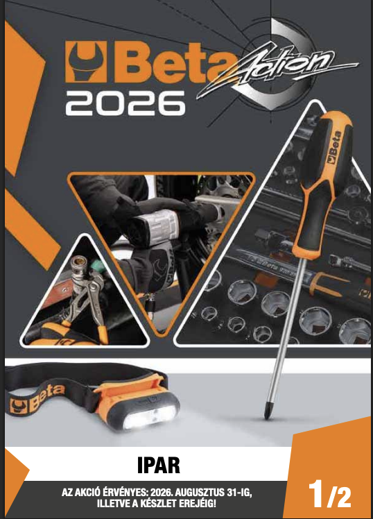 Beta Akció 2026 – Ipar